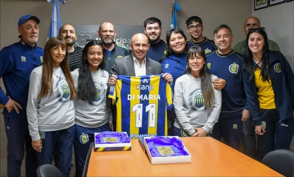 Puerto Madryn recibió a la delegación de Rosario Central con un calendario lleno de actividades deportivas