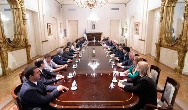 Gobernadores en Casa Rosada
