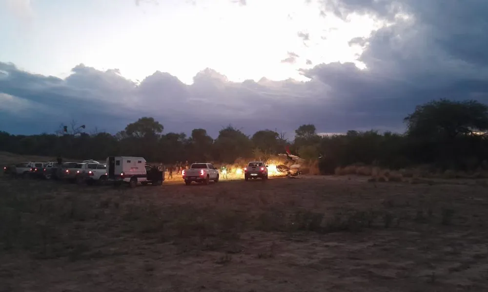 La avioneta que se estrelló llevaba 364 kilos de cocaína