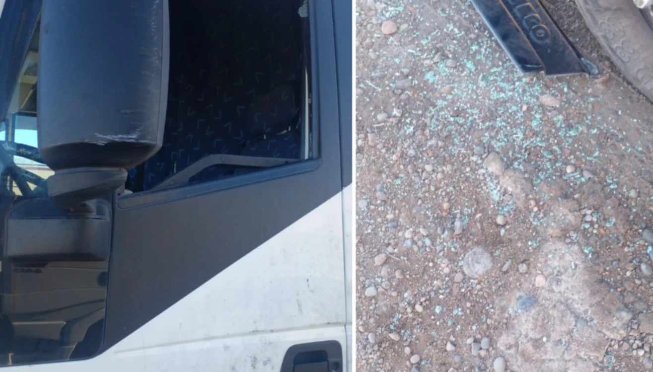 Robo a camionero /foto diario el chubut)