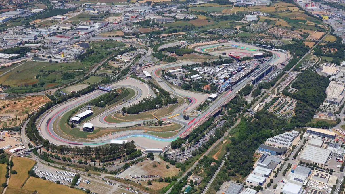 El circuito de Barcelona
