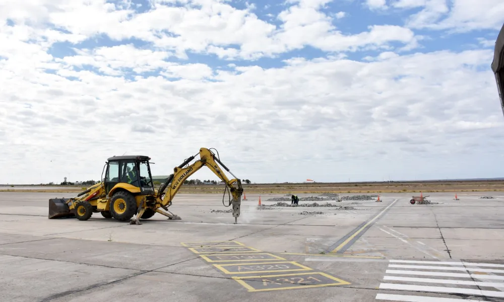 trabajos en plataforma