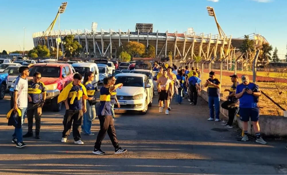 Copa Argentina Boca - Racing Estadio Mario Alberto Kempes.
