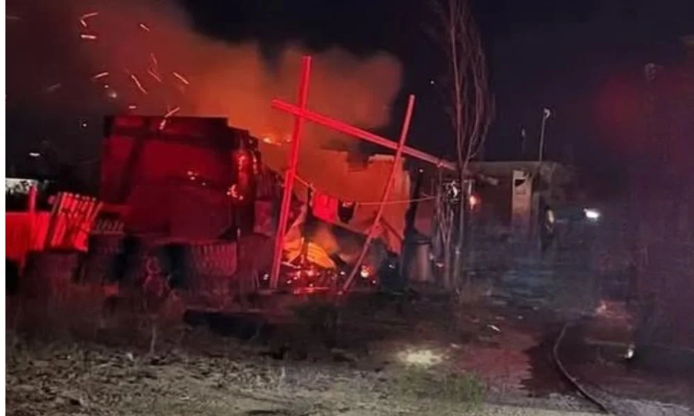 Incendio de vivienda en Madryn imagen original Madryn Videos