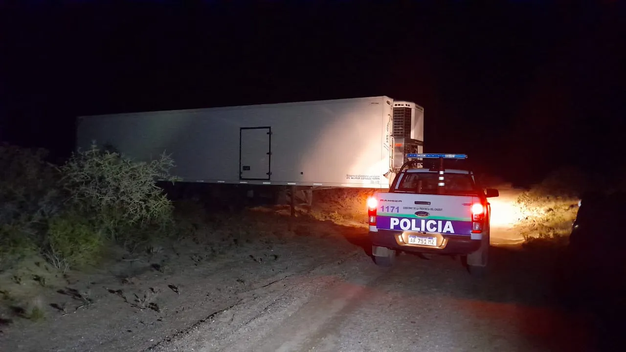 Semirremolque robado 1 Policía Chubut