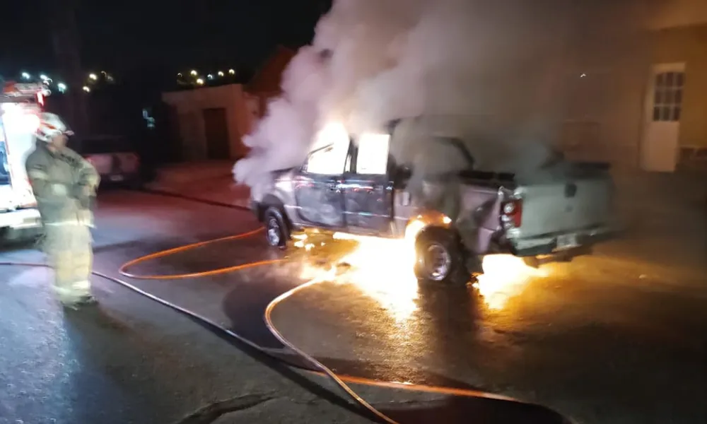 Incendio Camioneta