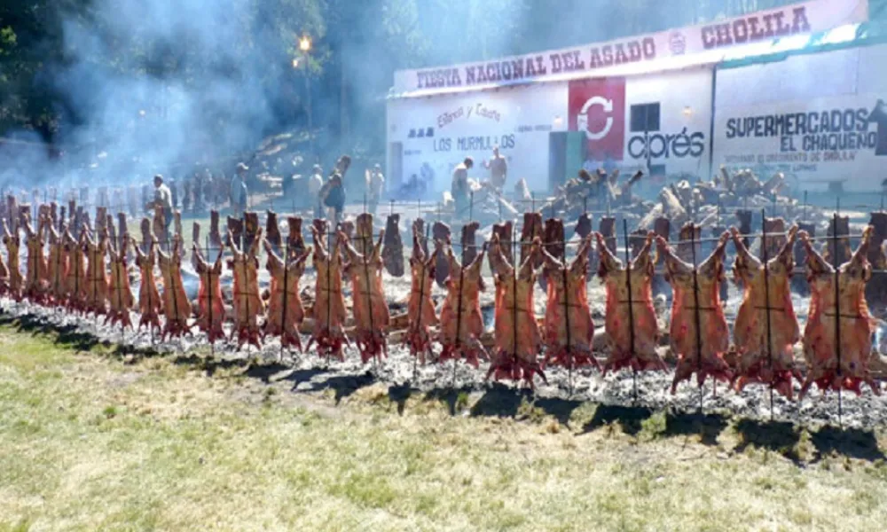 Fiesta del asado en Cholila