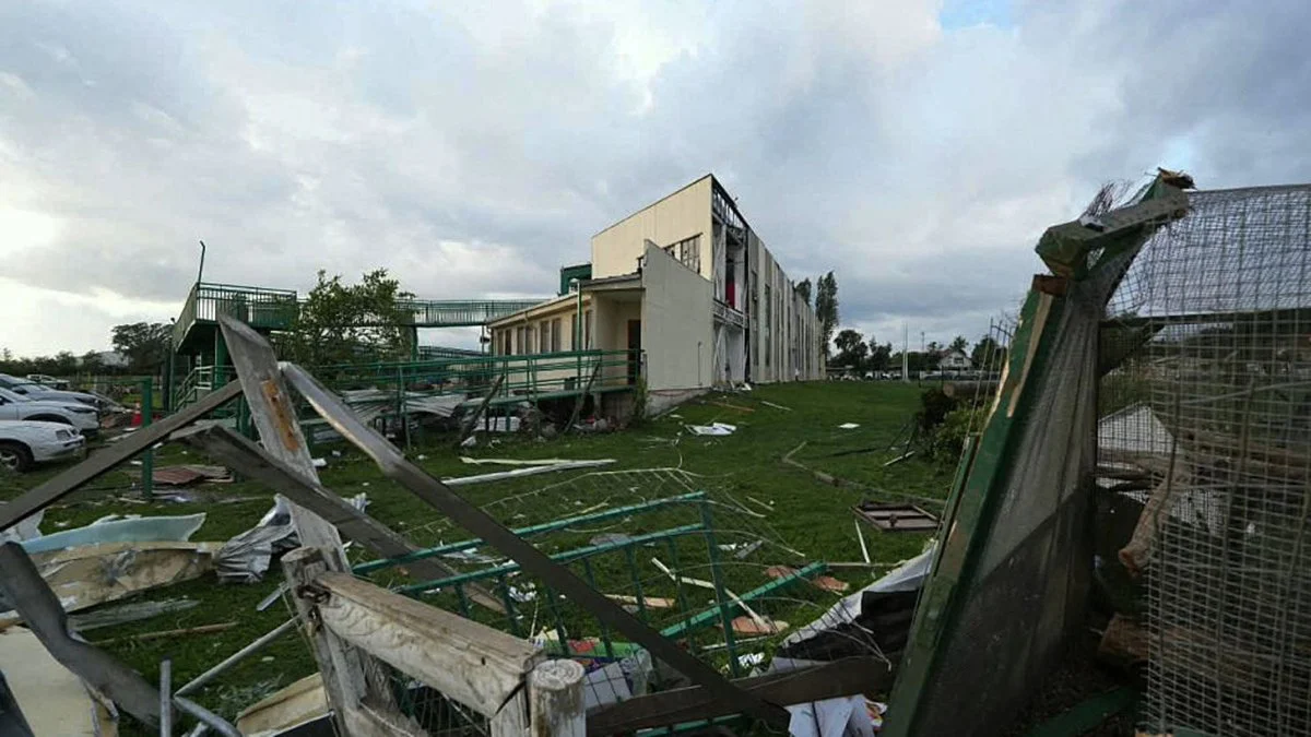 Un tornado causó destrozos en Chile. Foto PABLO MARDONES/AFP/Getty Images/CNN en Español