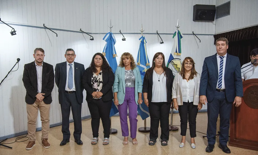 El intendente Biss presentó los cambios del Gabinete Municipal (3)
