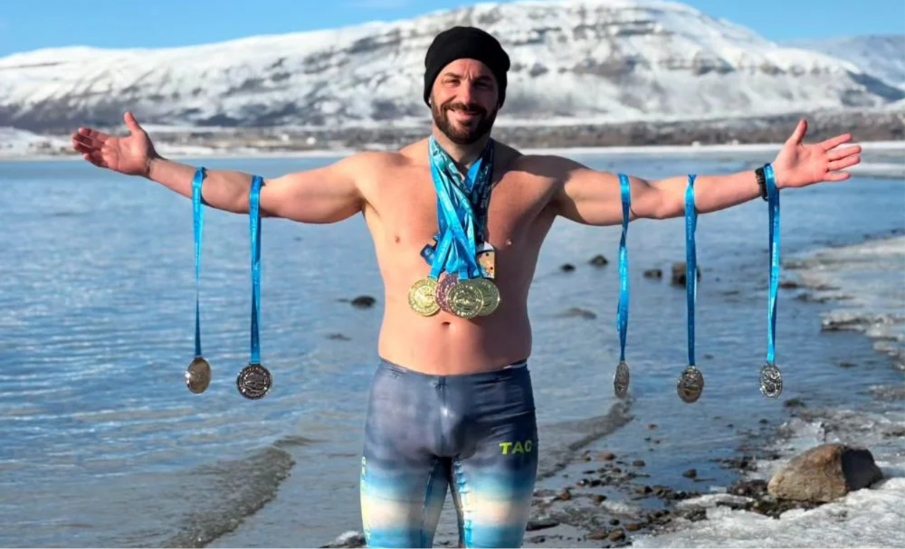 Alexis Gregorat. Winter Swimming World Cup 2026.