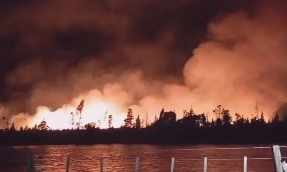 Incendio en Los Cipreses