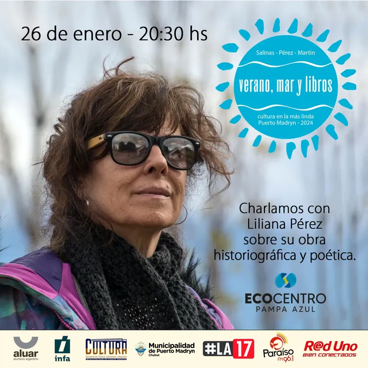 Liliana Pérez en Verano, mar y libros