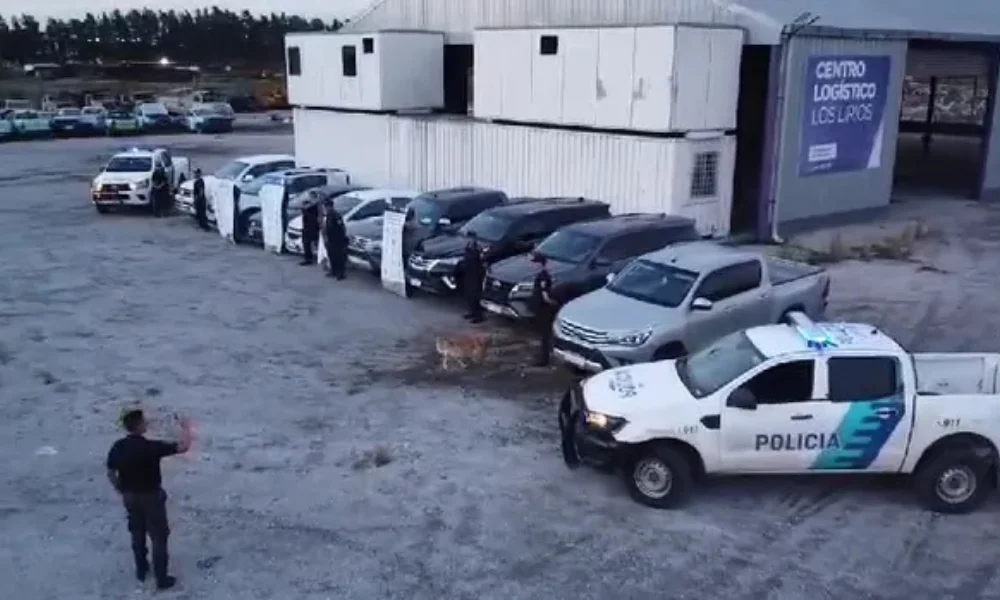 Cayó la banda de las Hilux