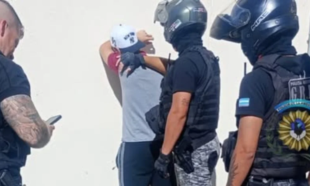 Personal del Grupo de Respuesta Inmediata Motorizada (G.R.I.M.) se dirigió rápidamente hacia la zona.