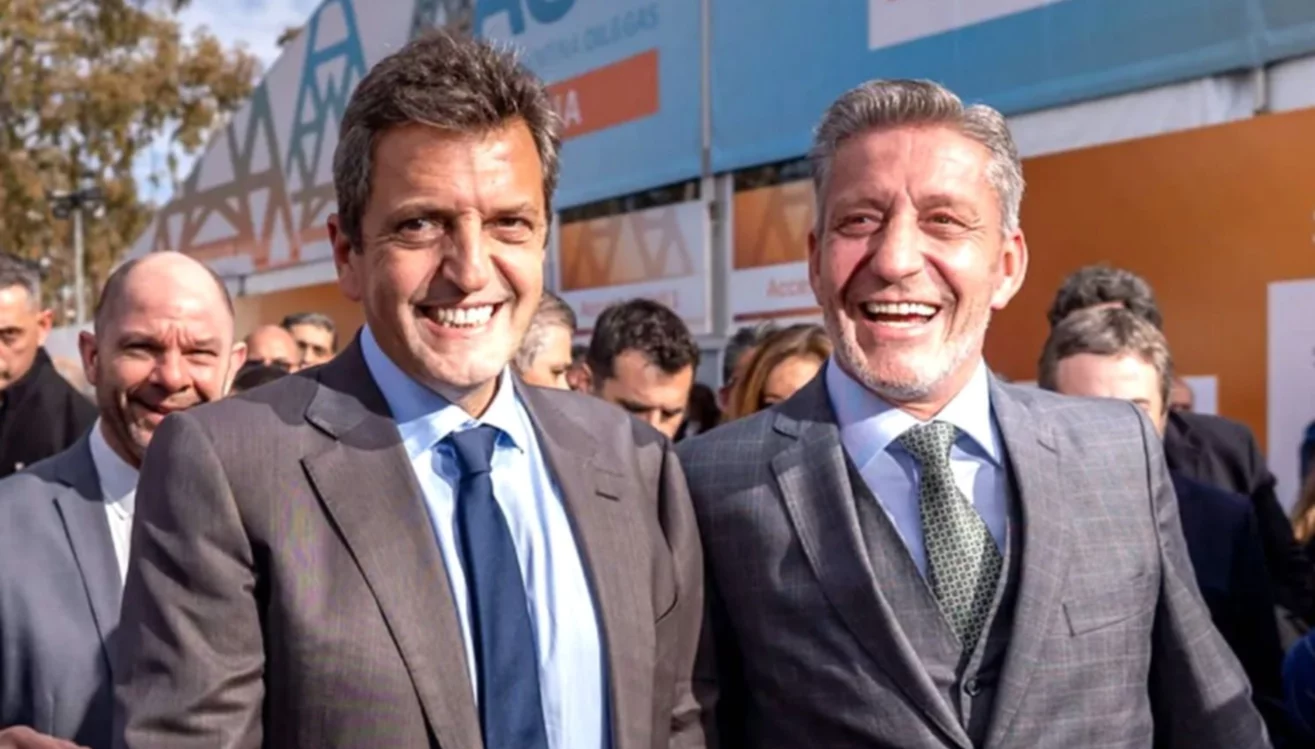 Sergio Massa y Mariano Arcioni-