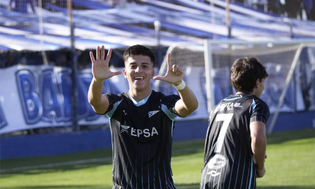 Guillerm Brown sostuvo la ventaja durante casi todo el partido.
