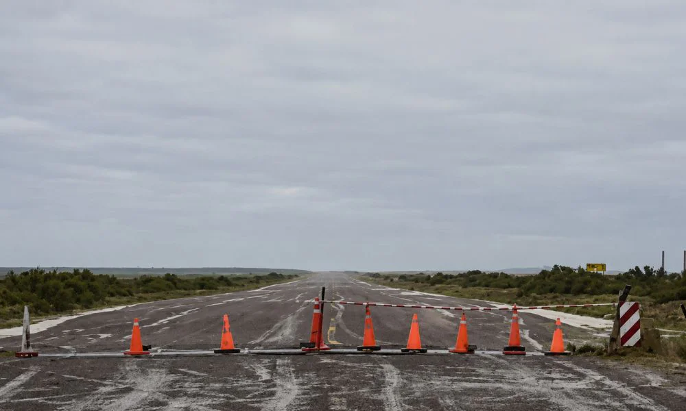 Ruta a Península Valdés cortada