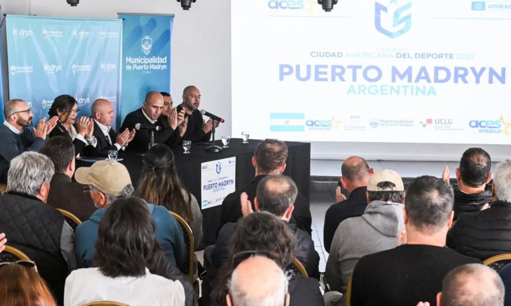 Madryn se convirtió en Ciudad Americana del Deporte