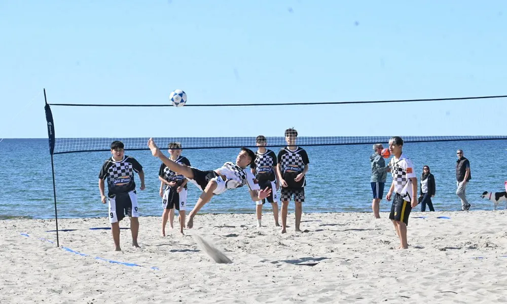 Futvoley en Madryn