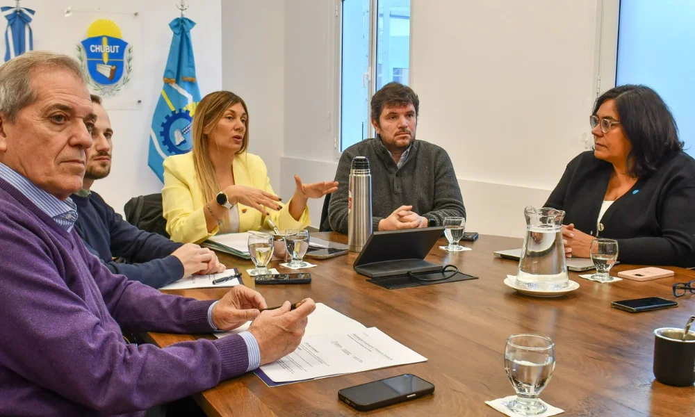 El Gobierno del Chubut recibió a autoridades de UNICEF Y SENAF