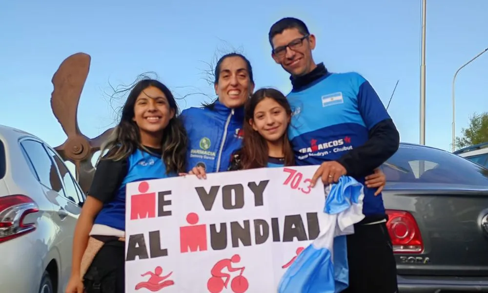 Marcos Pavez y su familia