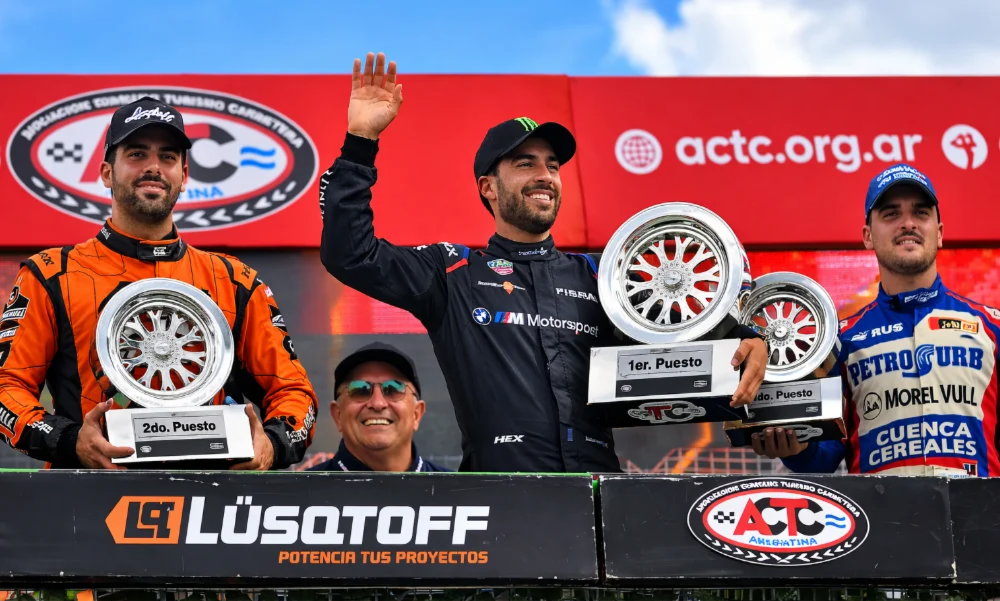 El piloto mendocino ganó de punta a punta la final de la segunda fecha del campeonato.