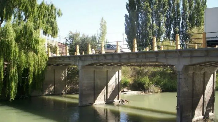 Rio Chubut en Gaiman