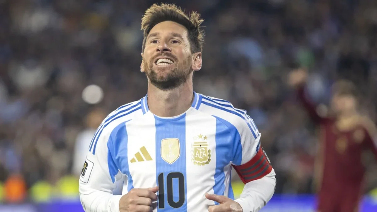 Messi Amo jugar a la pelota