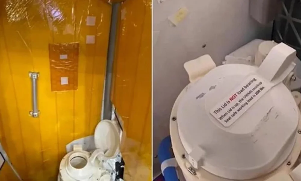 inodoro de la la nave Orion