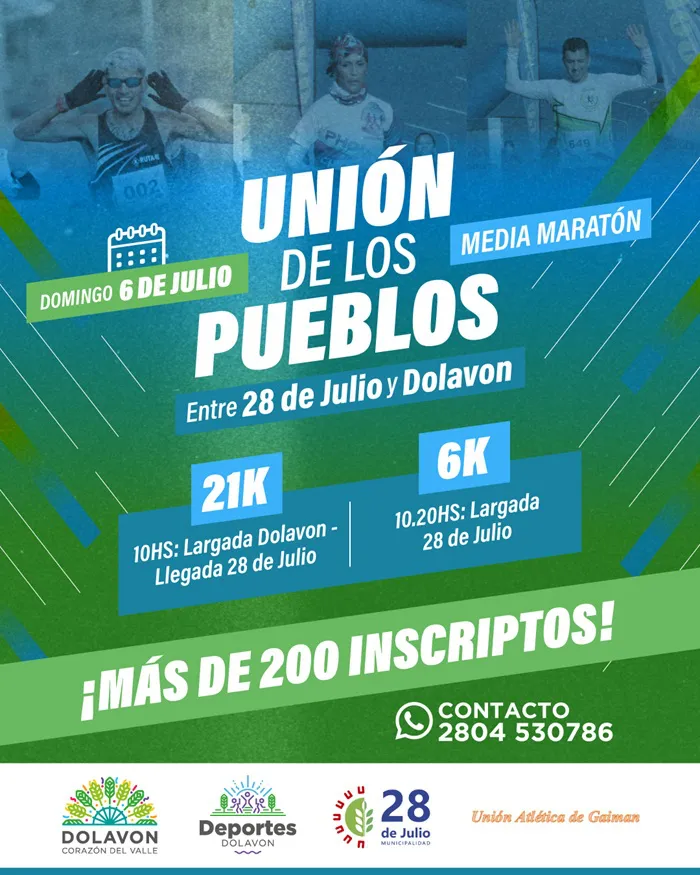 Media Maratón 'Unión de los Pueblos' flyer