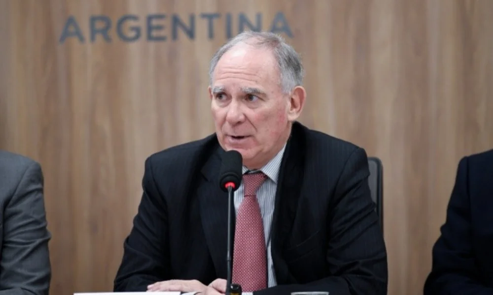 Luis Lucero, actual secretario de Minería, a quien se acusa de haber intervenido en el proceso de modificación de la ley.