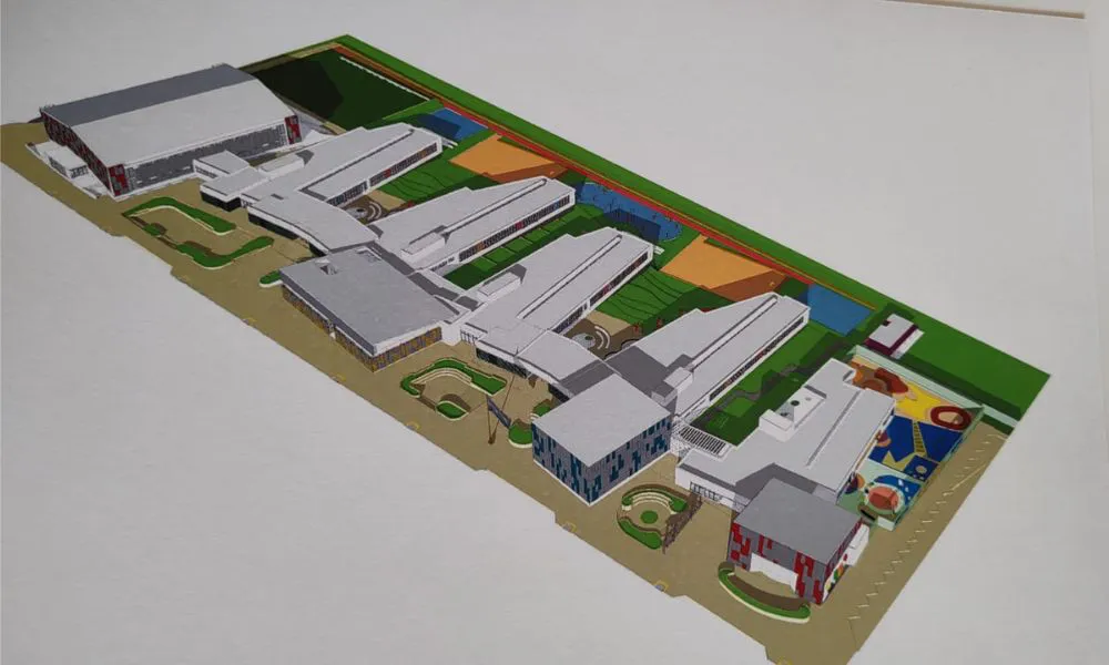 Aluar contrstuirá una escuela imagen ilustrativa generada por LA17 5