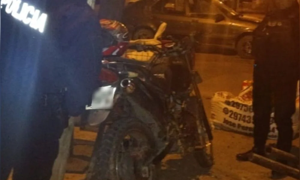 Secuestran en Comodoro una moto robada en 2019