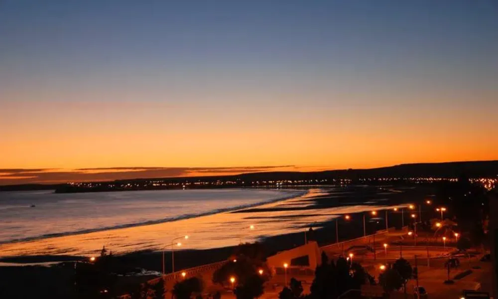 Atardecer en Puerto Madryn