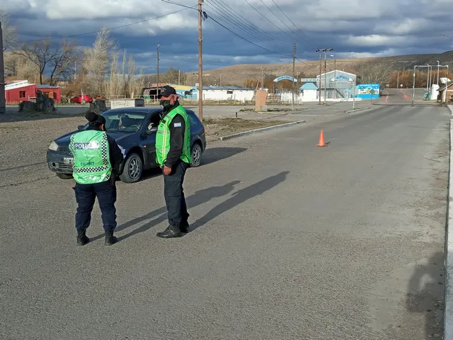 control de tránsito Rio Mayo