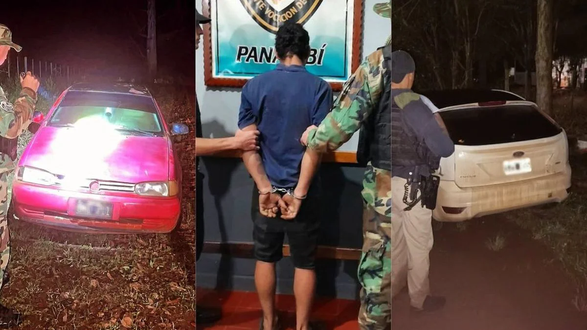 Detienen a un hombre y secuestran dos vehículos