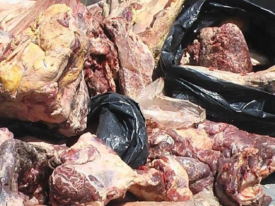 Carne en mal estado