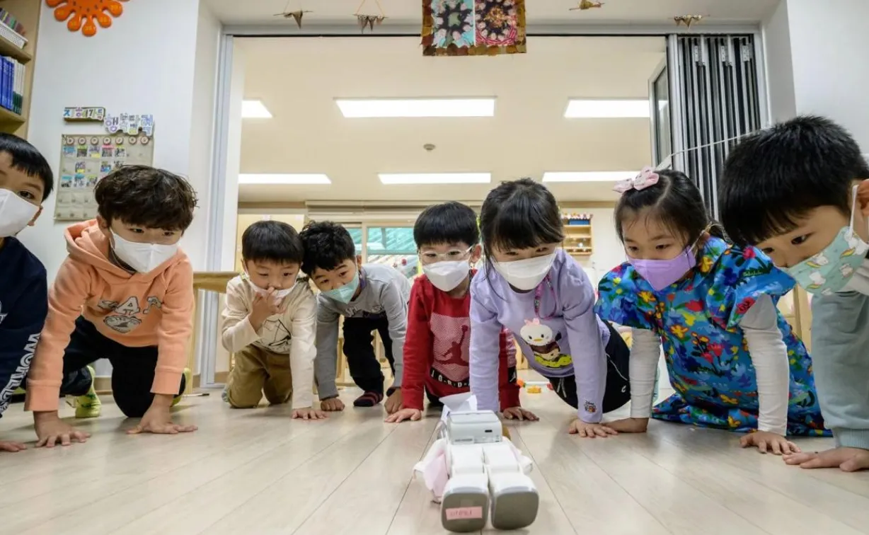 corea niños