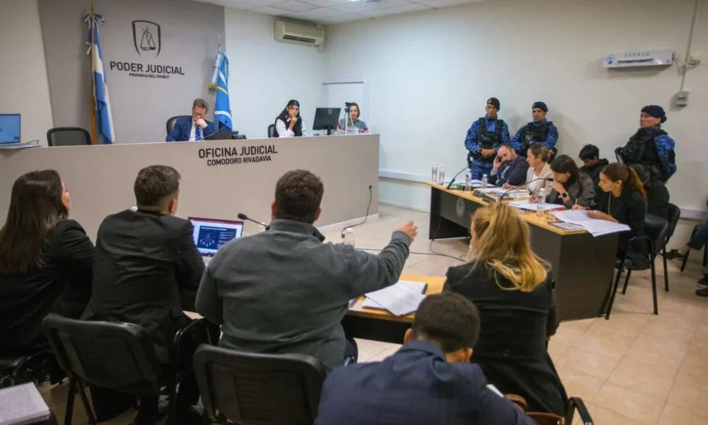 Audiencia por el caso Ángel. Foto Del Mar Digital