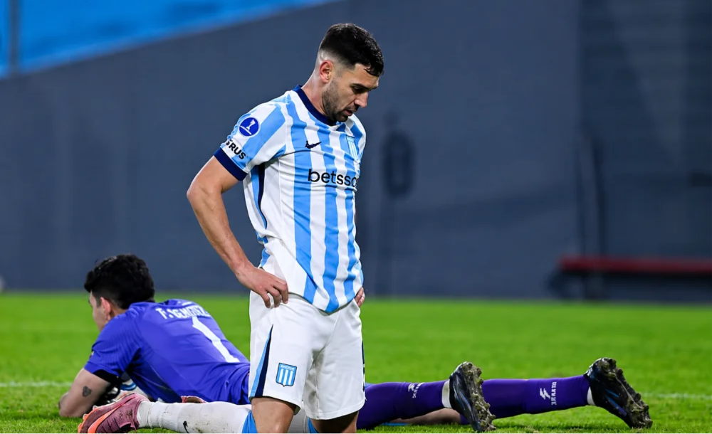 La igualdad 2-2 en el Cilindro condenó a la Academia al tercer puesto del grupo E.
