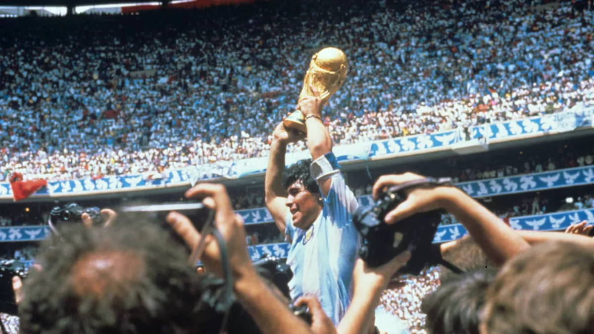 Diego Maradona será homenajeado en la ceremonia inaugural del Mundial 2026 (EFE)