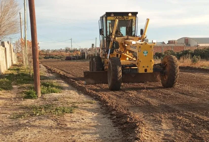 Trabajos en el barrio Guayra