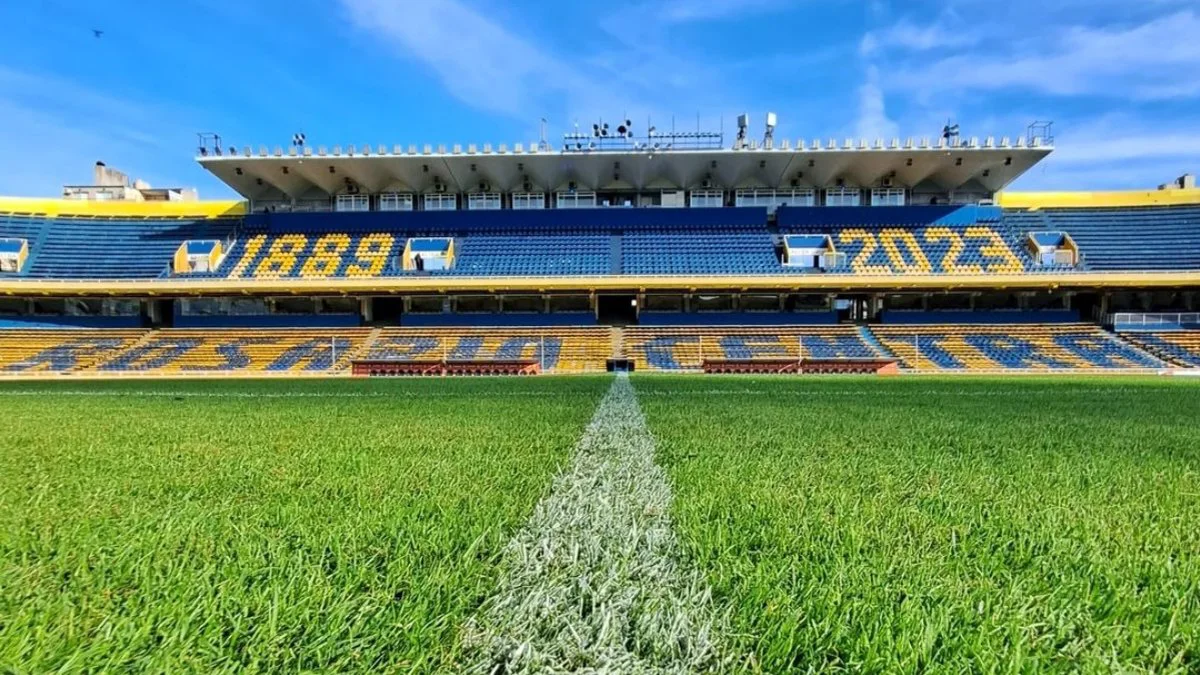 Gigante de Arroyito. Foto X @RosarioCentral