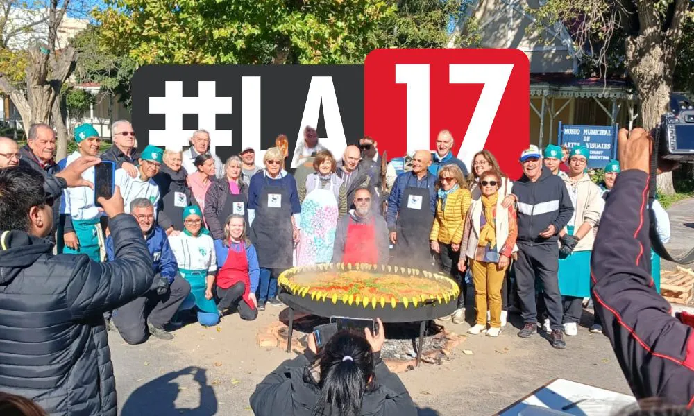 Paella solidaria en Trelew 2025