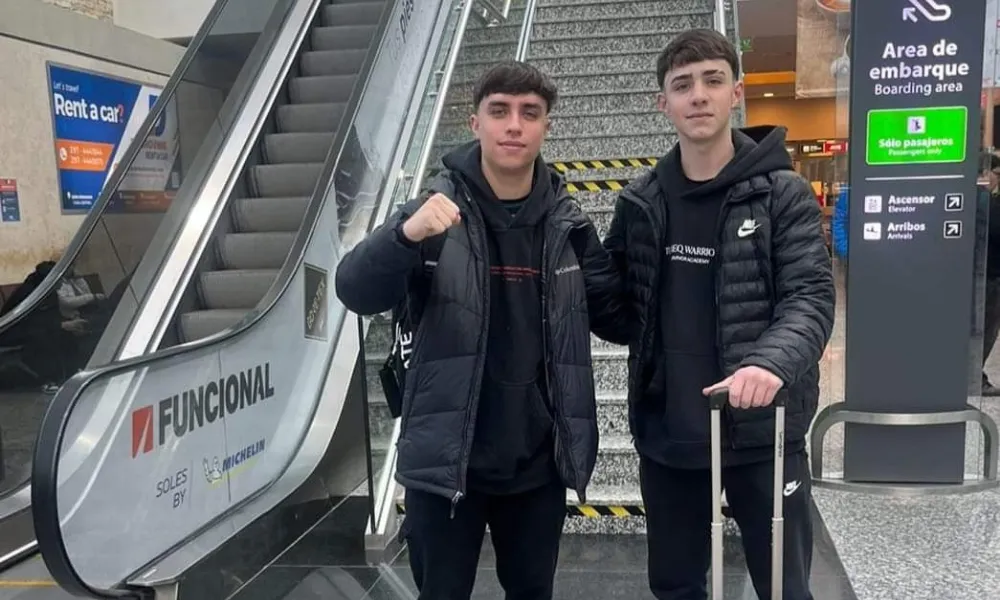 Luka Salesky y Franco Moroncini rumbo al torneo Nacional