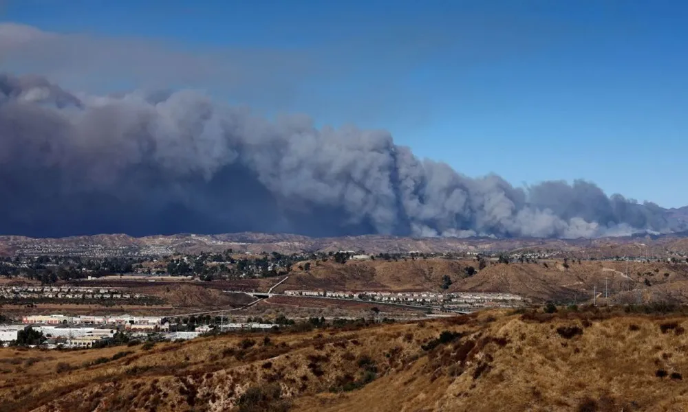 Incendio en los angeles