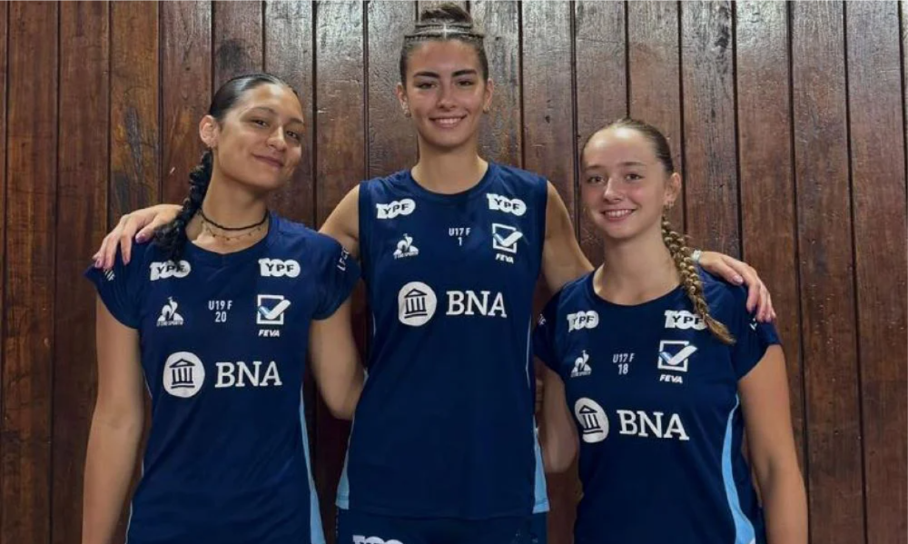 Julia Wargon jugó la Liga Nacional A2 con Argentina y Victoria Antileff concentra en la U17.