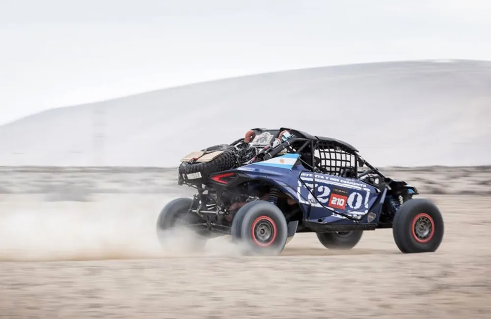Manuel Andújar en Rally Raid de Chile (Foto: IG/@desert_rally)
