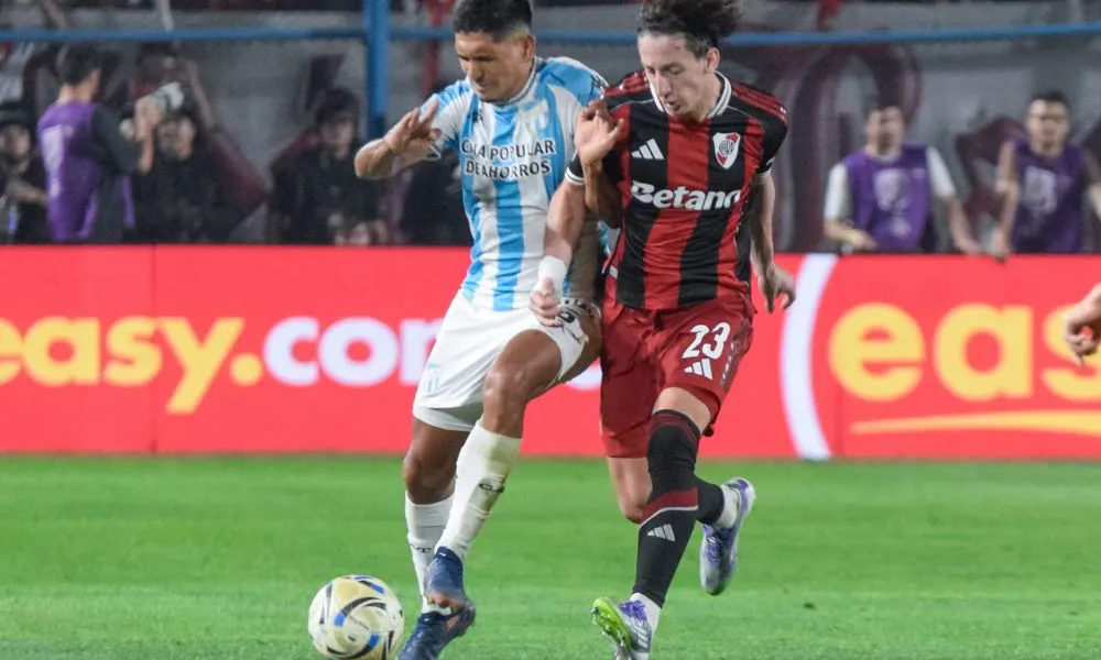 Atletico Tucumán le ganó a River foto X Atl Tucumán Oficial