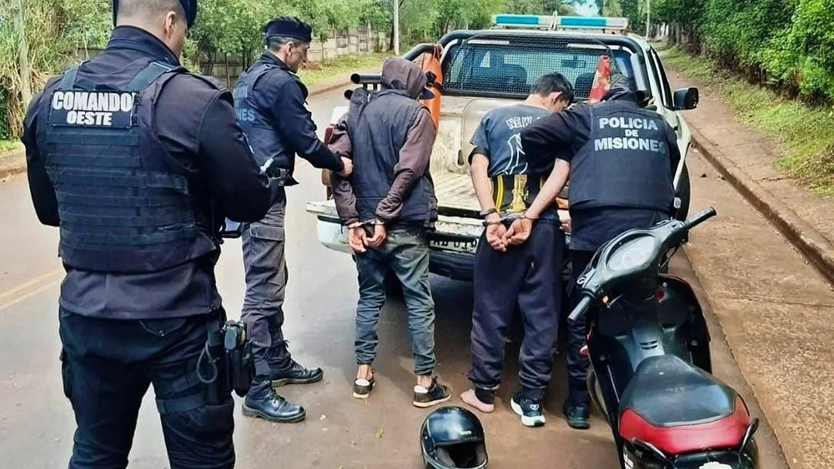 Dos asaltantes detenidos en Posadas